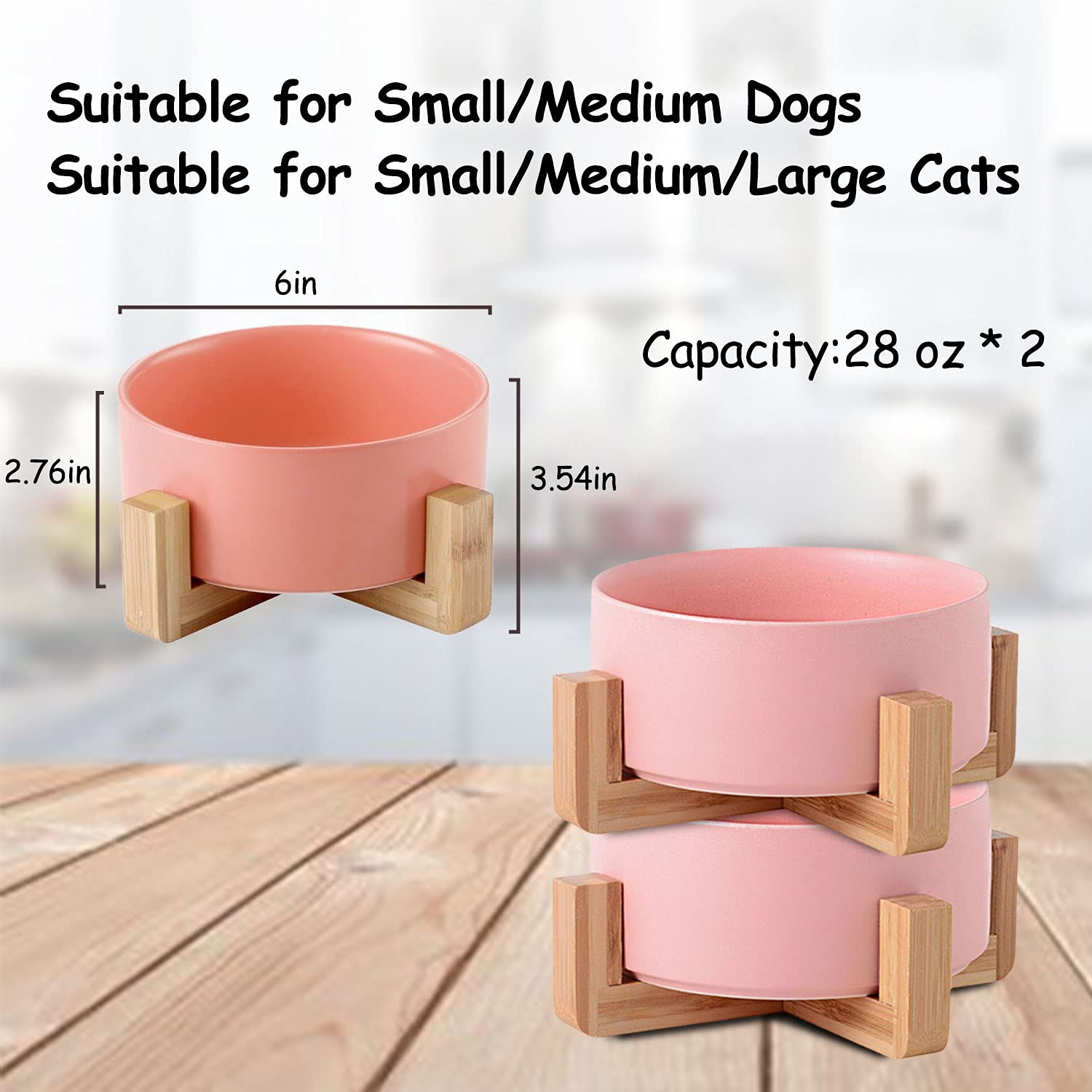 Bol Petygooing de 850 ml en céramique rose.