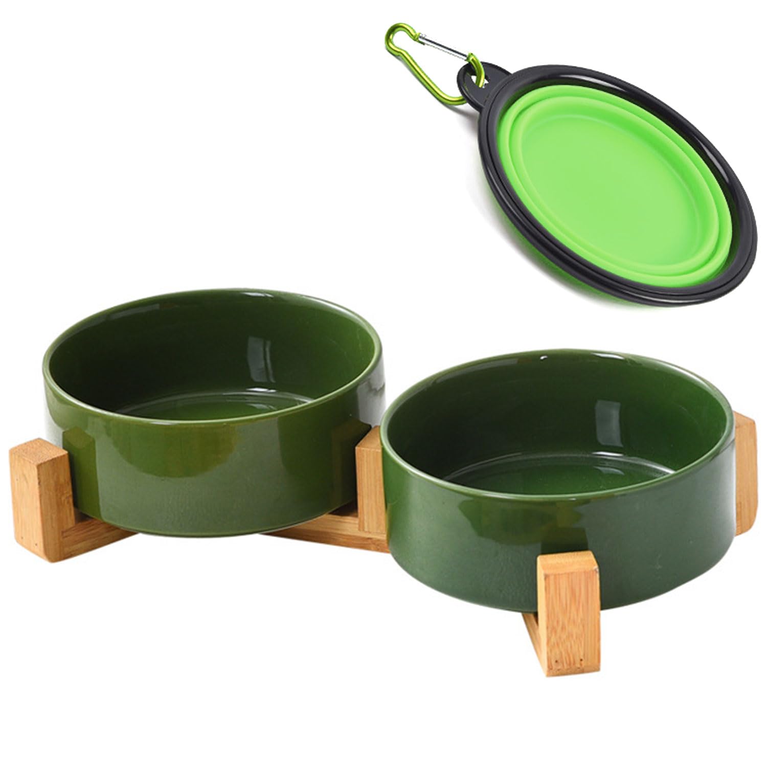 Petygooing bols ceramiques avec-support, repas stables pour chien et chat.