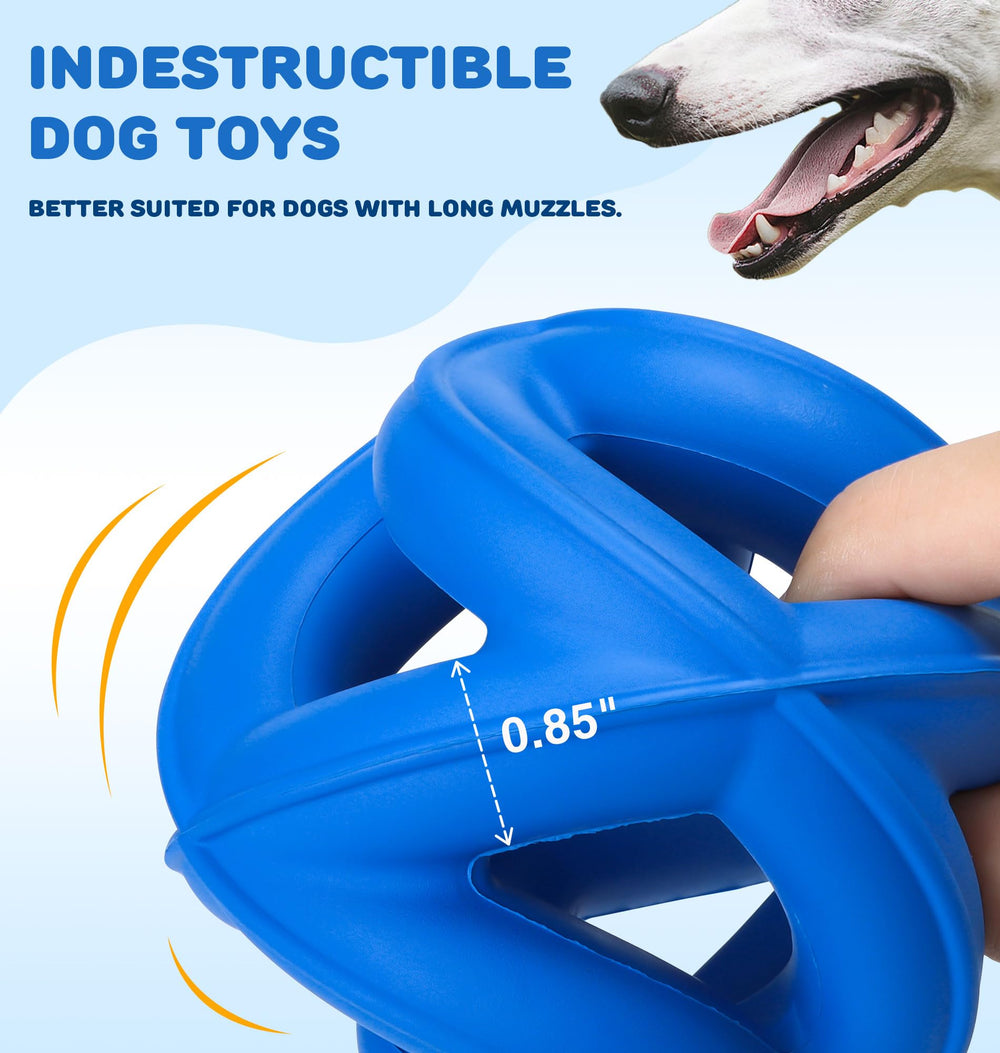 Jouet PetZee adapté à l'intérieur et à l'extérieur, durabilité pour grands chiens.