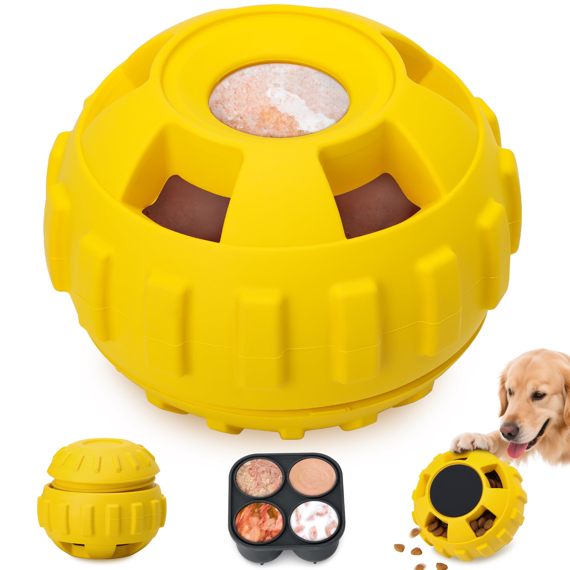 PetZee jouet distributeur pour chien, stimulation par récompense et jeu interactif