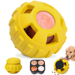 Jouet d'enrichissement PetZee pour chien, stimule l'esprit pendant les sessions de jeu et de dégustation.