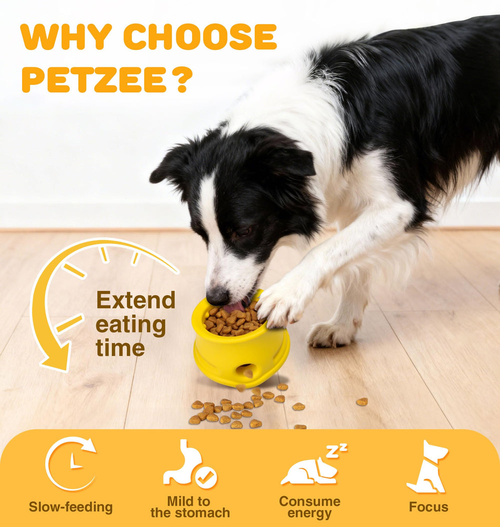 PetZee jouet-lente-alimentation-consciente aide à ralentir le rythme des repas.
