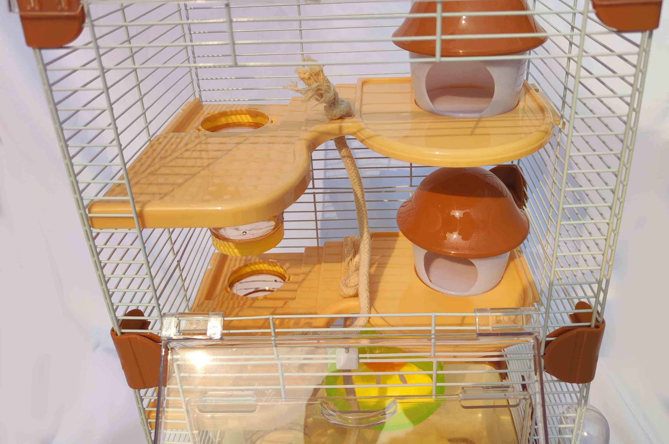 PETZHUBO cage hamster mini — porte frontale facilitant l’accès et l’alimentation.