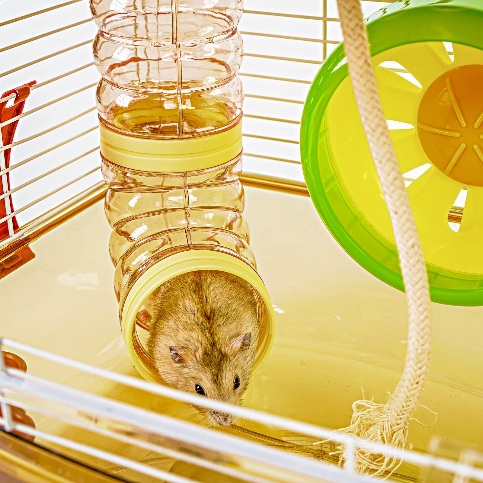 PETZHUBO cage hamster mini — structure solide et sûre pour petits animaux.