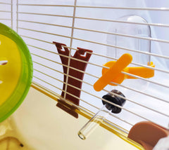 PETZHUBO cage hamster mini — tunnel coloré pour exploration et divertissement.