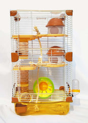 PETZHUBO cage hamster mini — vue générale montrant un espace compact et convivial.