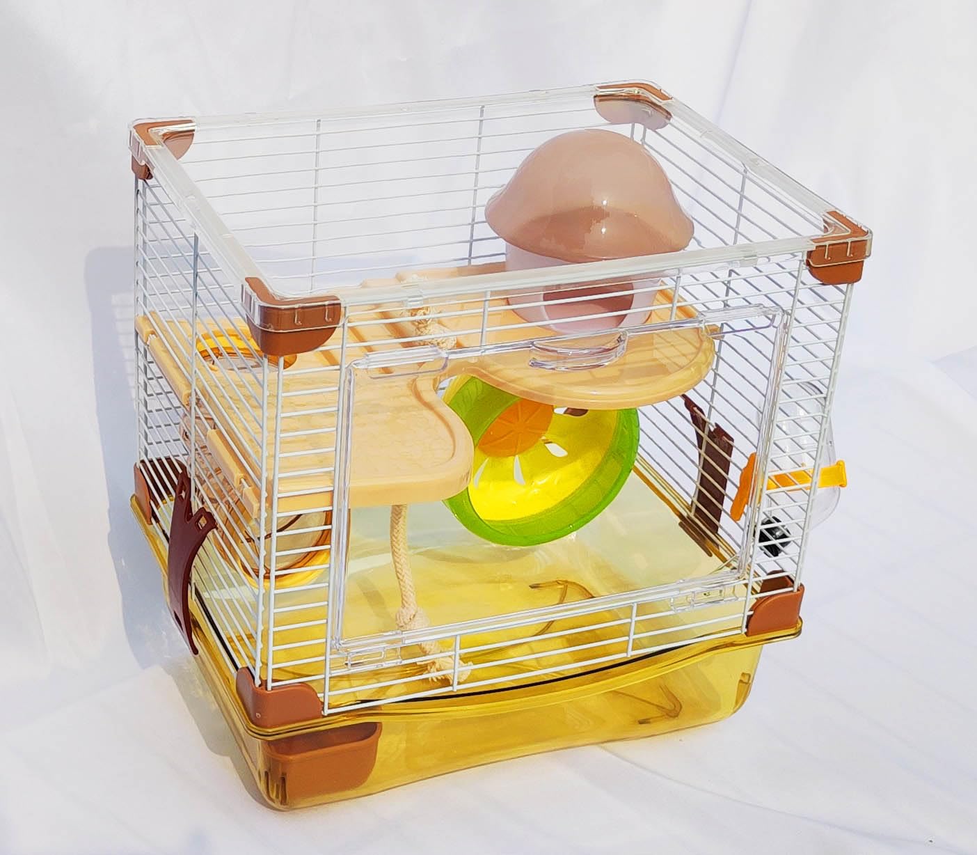 Cage PETZHUBO design loft à étage spacieux pour plus d’espace.