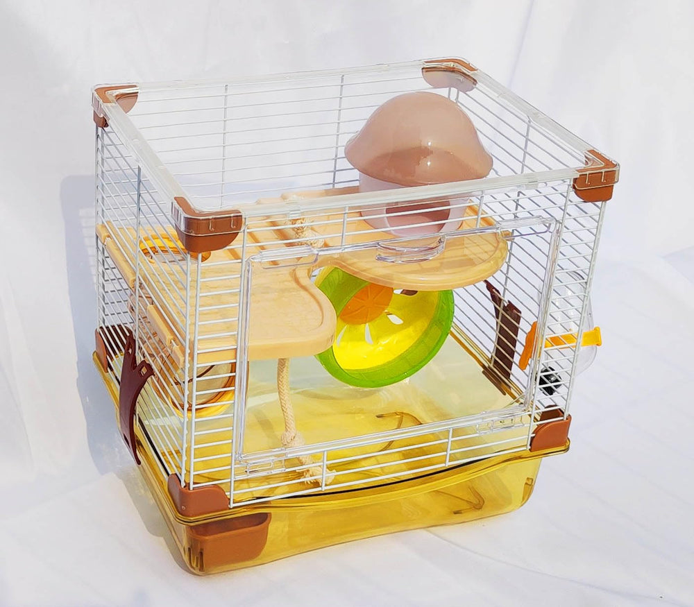 Cage PETZHUBO design loft à étage spacieux pour plus d’espace.