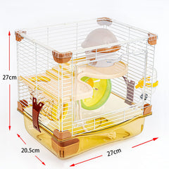 Cage PETZHUBO avec maison champignon pour un coin ludique et confortable.