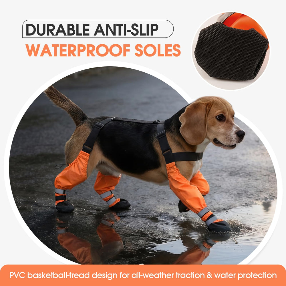 Pezluxe bottes-chien confort-ajustables pour port confortable.