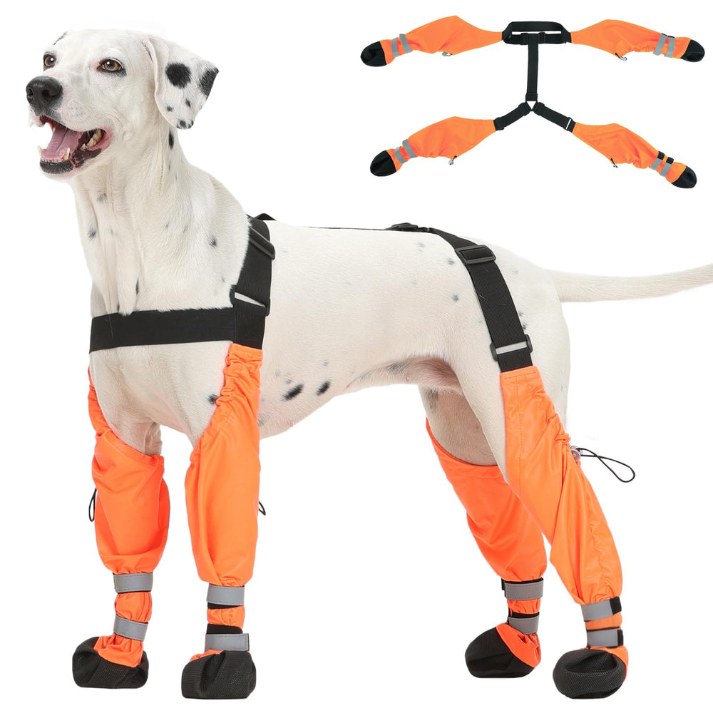 Pezluxe bottes-chien suspendues-imperméables pour une tenue fiable.