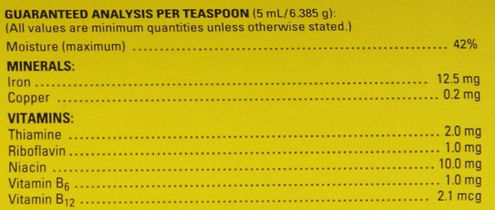 Pfizer Animal Pet Tinic: saveur agréable facilitant l’acceptation.