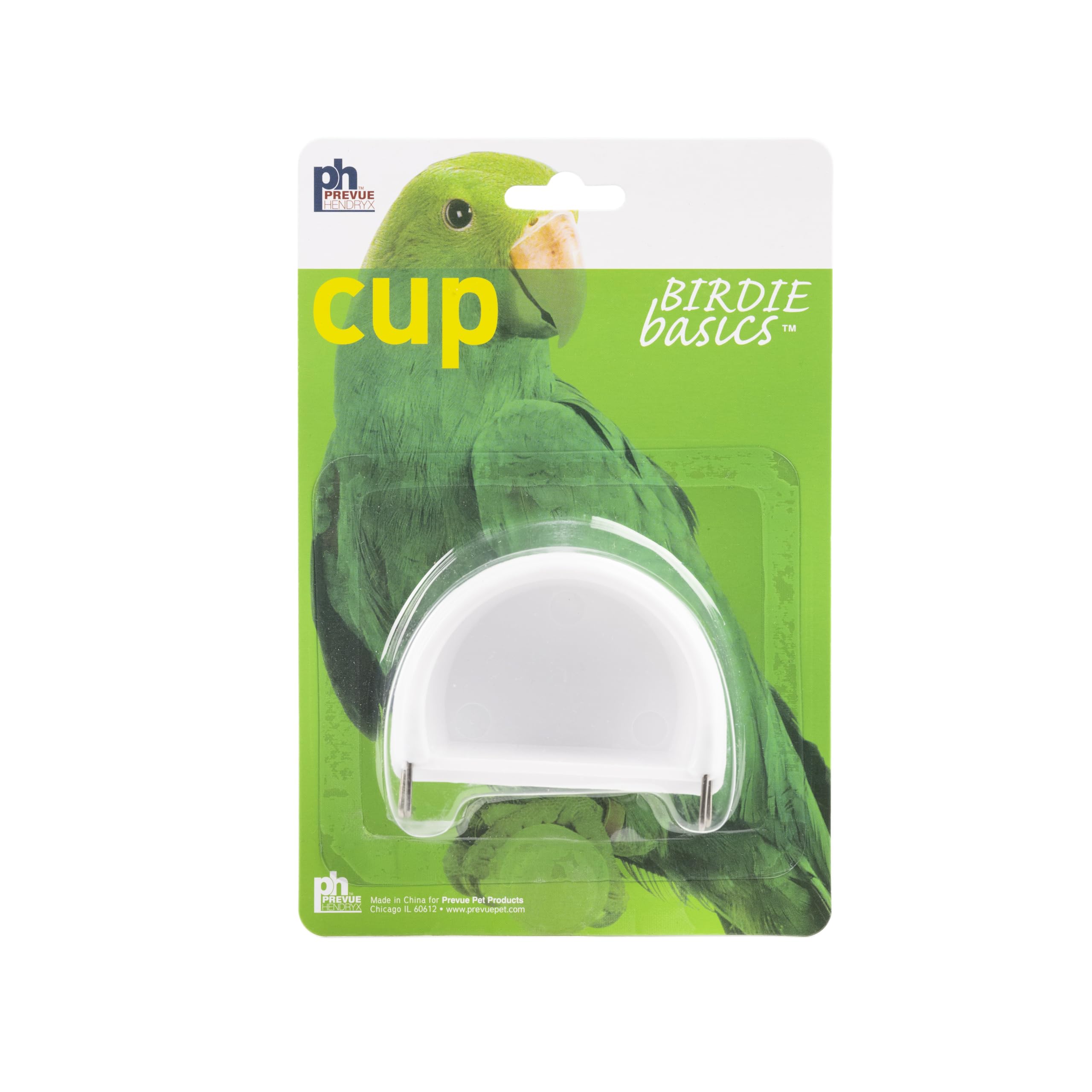 PH Prevue Hendryx BPV1181 : tasses suspendues polyvalentes pour cage d'oiseaux.