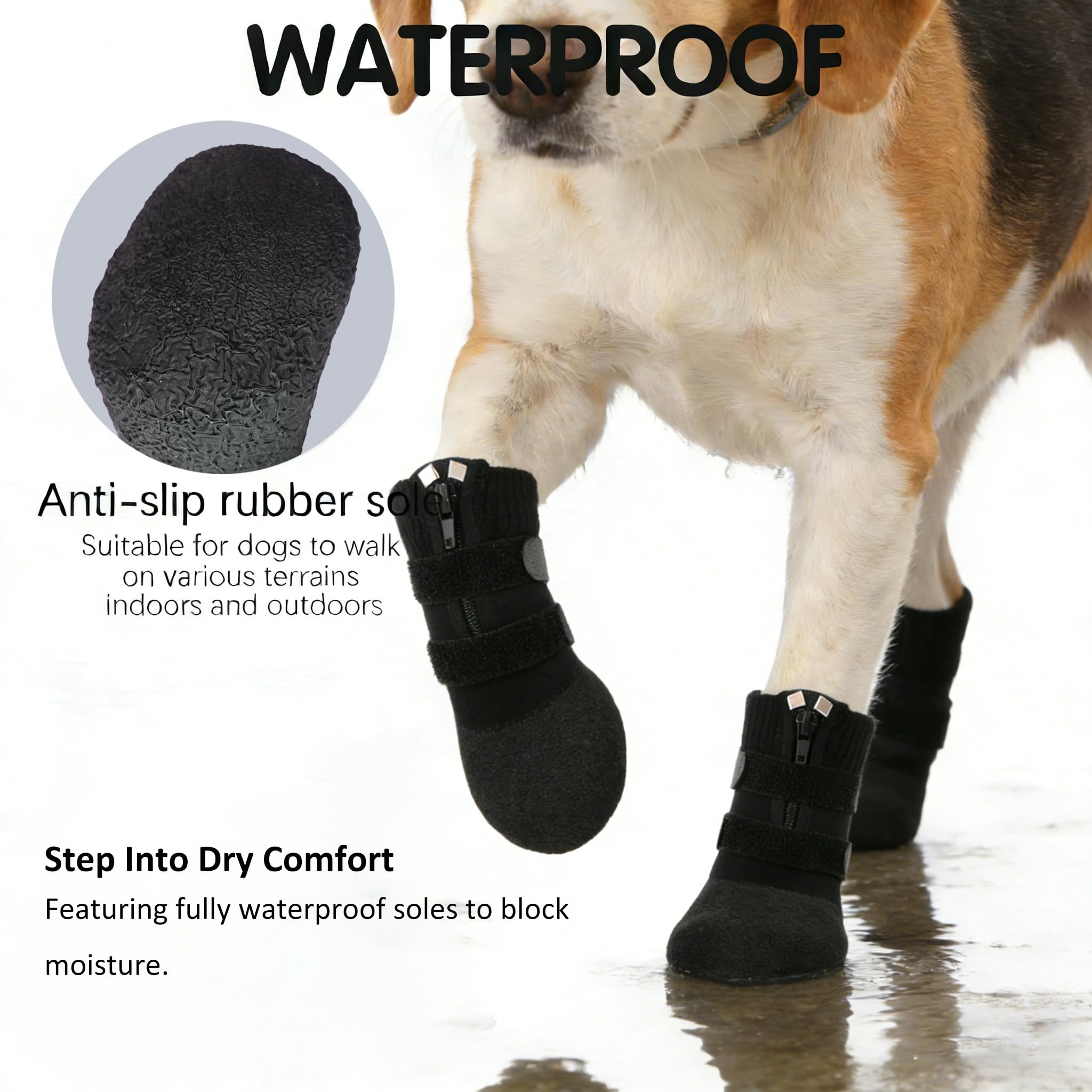 Phaechild chaussons chien materiaux premium, douceur et protection durable.