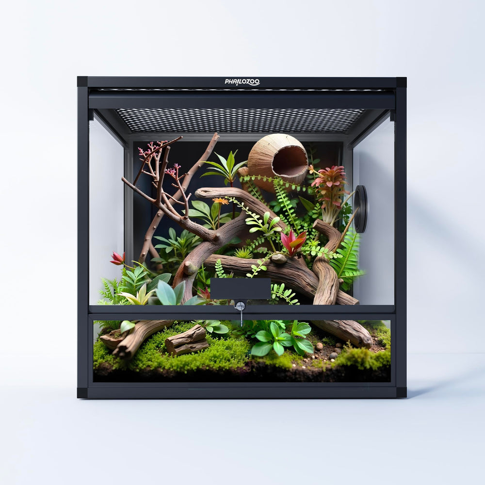Phailozoo MagicCube, porte frontale verrouillable pour un accès sûr et simple.
