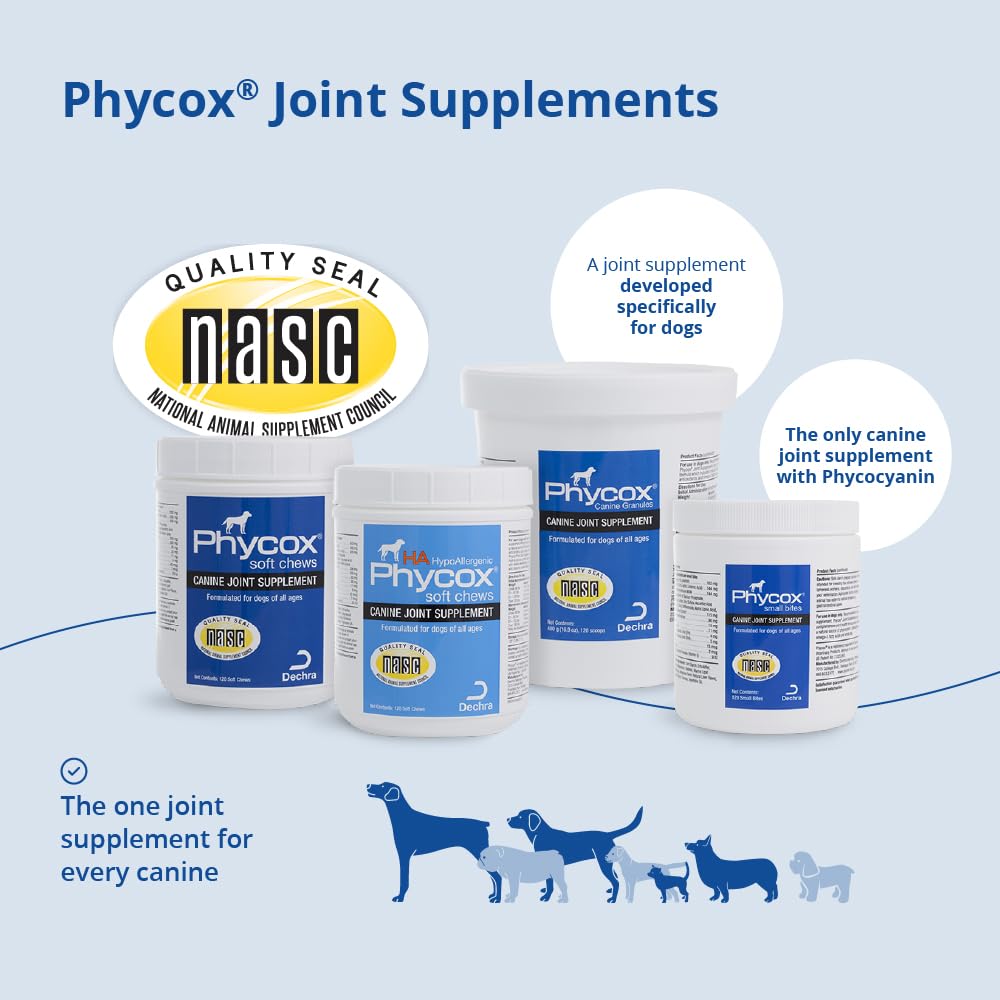Phycox emballage mise a jour chien: nouveau look sans changer les actifs.
