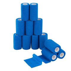 Bandage adhésif PHYTOP bleu pour le poignet, soutien léger et pratique.