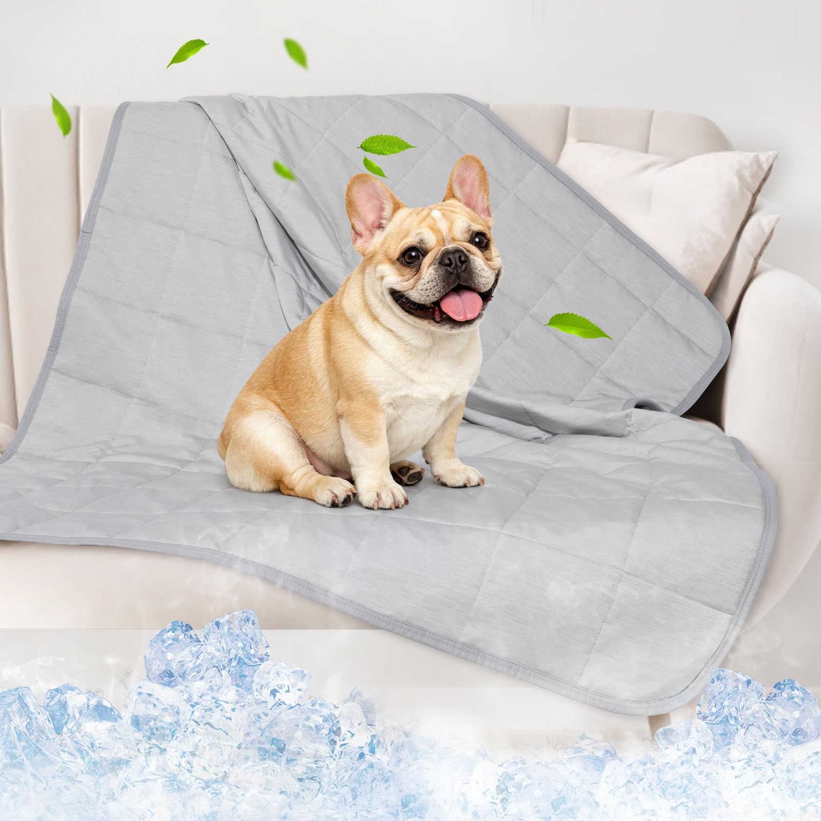 Couverture Pick For Life refroidissante pour chien, frais immédiat et agréable.