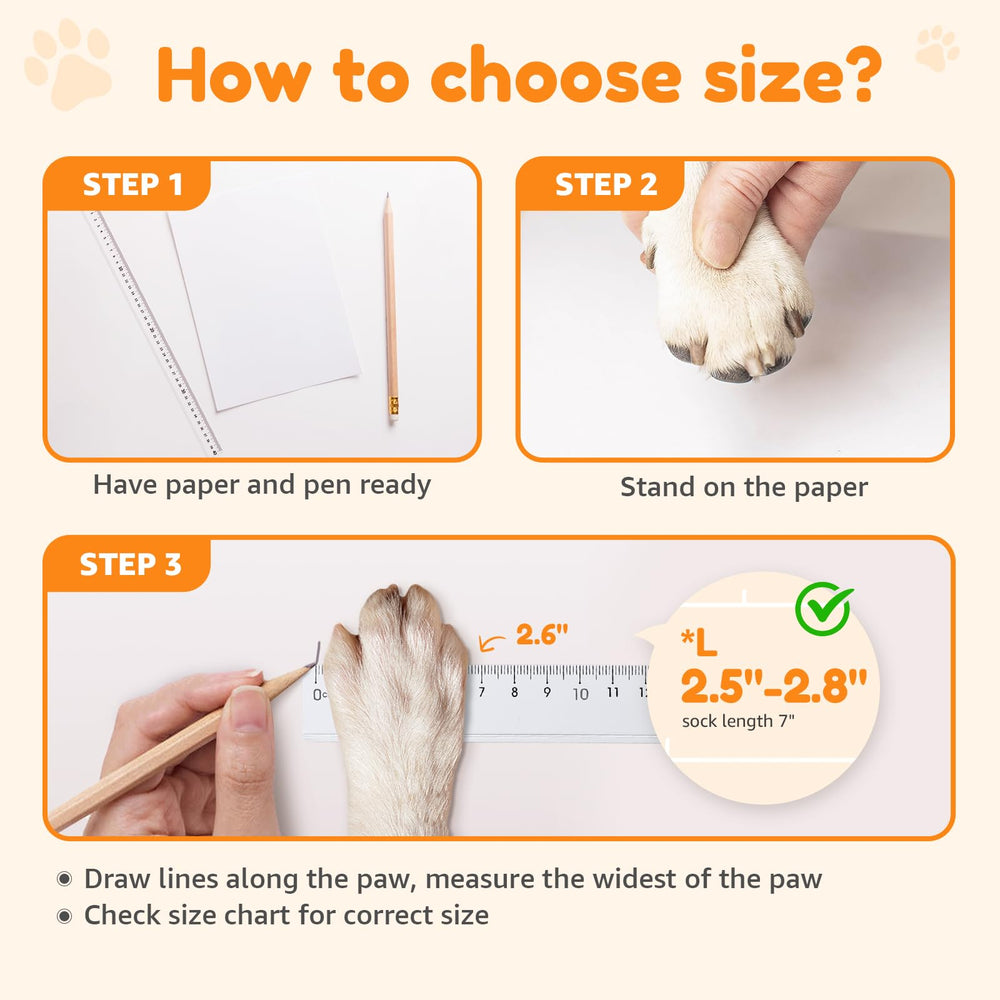 Pack de 2 paires Pick For Life pour chien gris