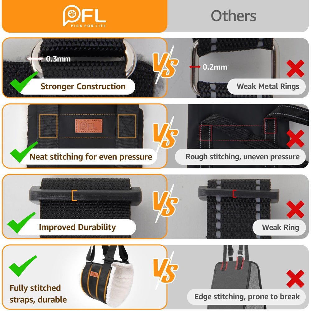 Poignees rembourrees PICK FOR LIFE facilitant l assistance