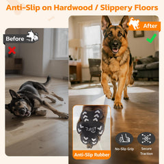 PICK FOR LIFE: protections-pattes pour chien offrant traction sur surfaces variées.