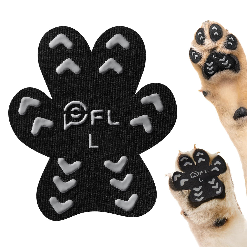 PICK FOR LIFE protège-patte anti-glisse pour chien senior, traction fiable sur bois.