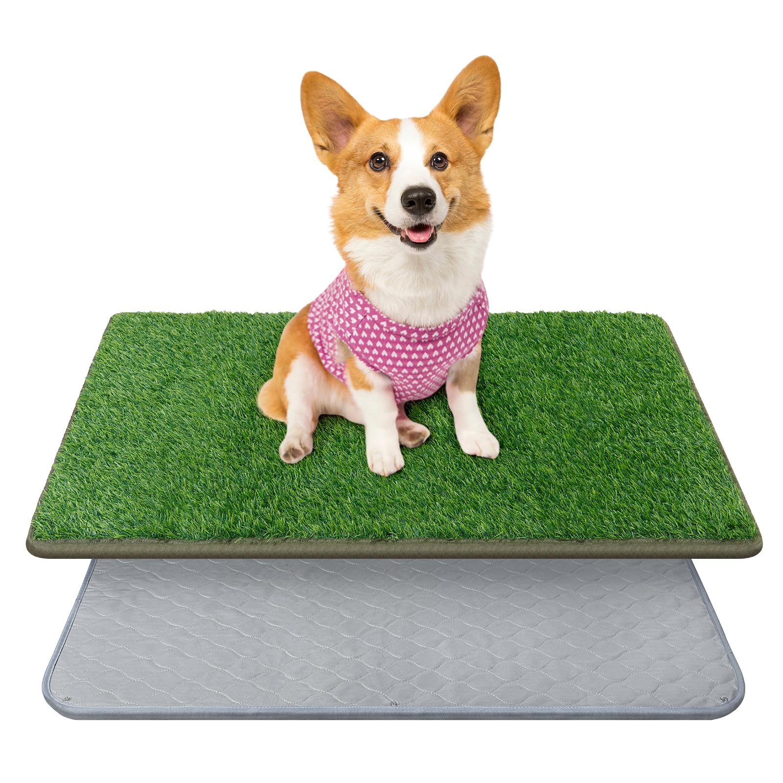 PICK FOR LIFE tapis-herbe-artificielle-chien 18x30: apprentissage propre et durable