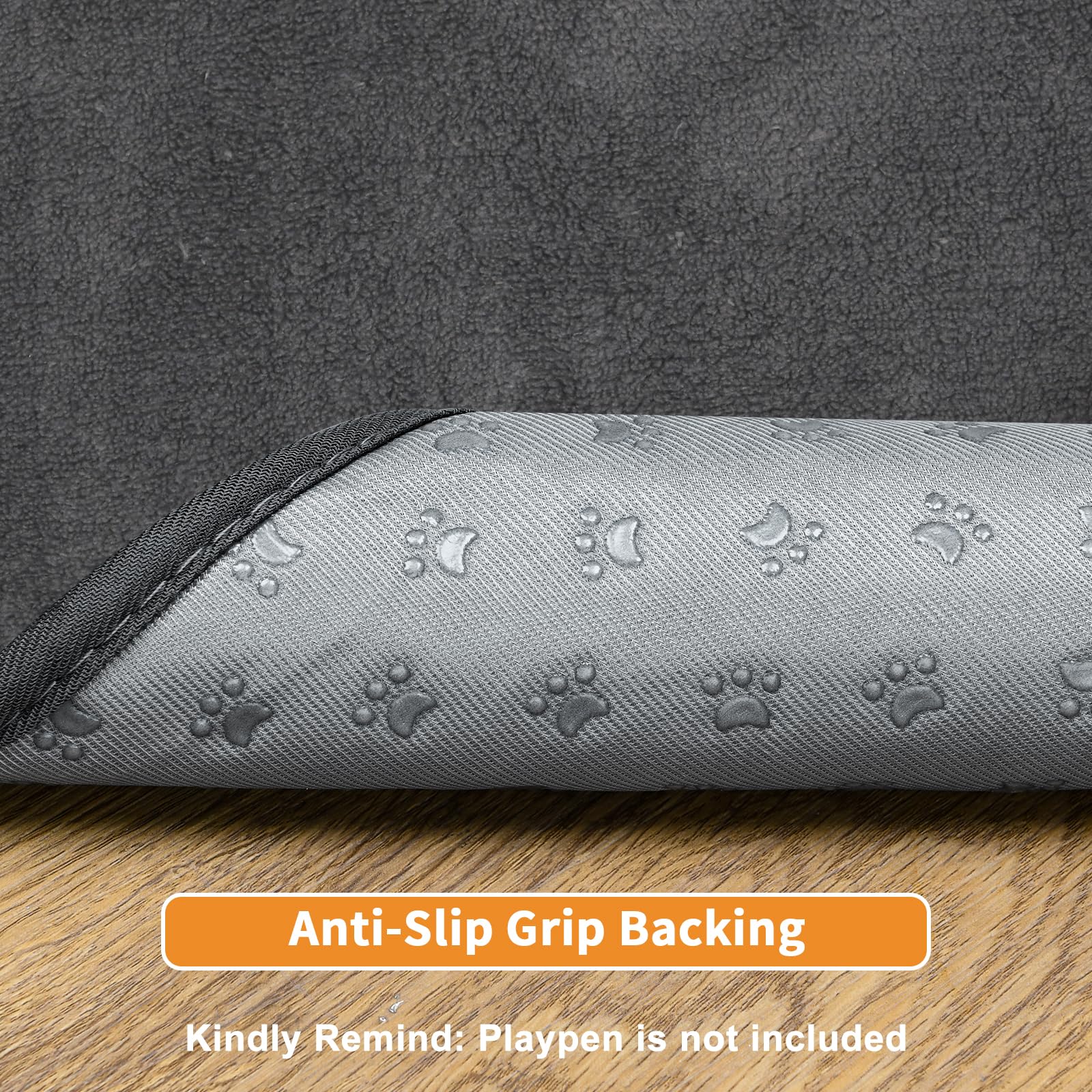 Tapis impermeable PICK FOR LIFE, surface douce pour chiots.