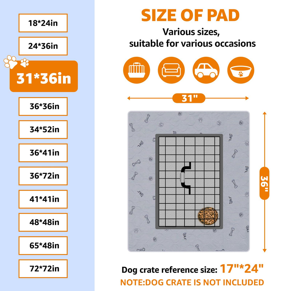 PICK FOR LIFE tapis réutilisable 31x36 pouces, grande surface
