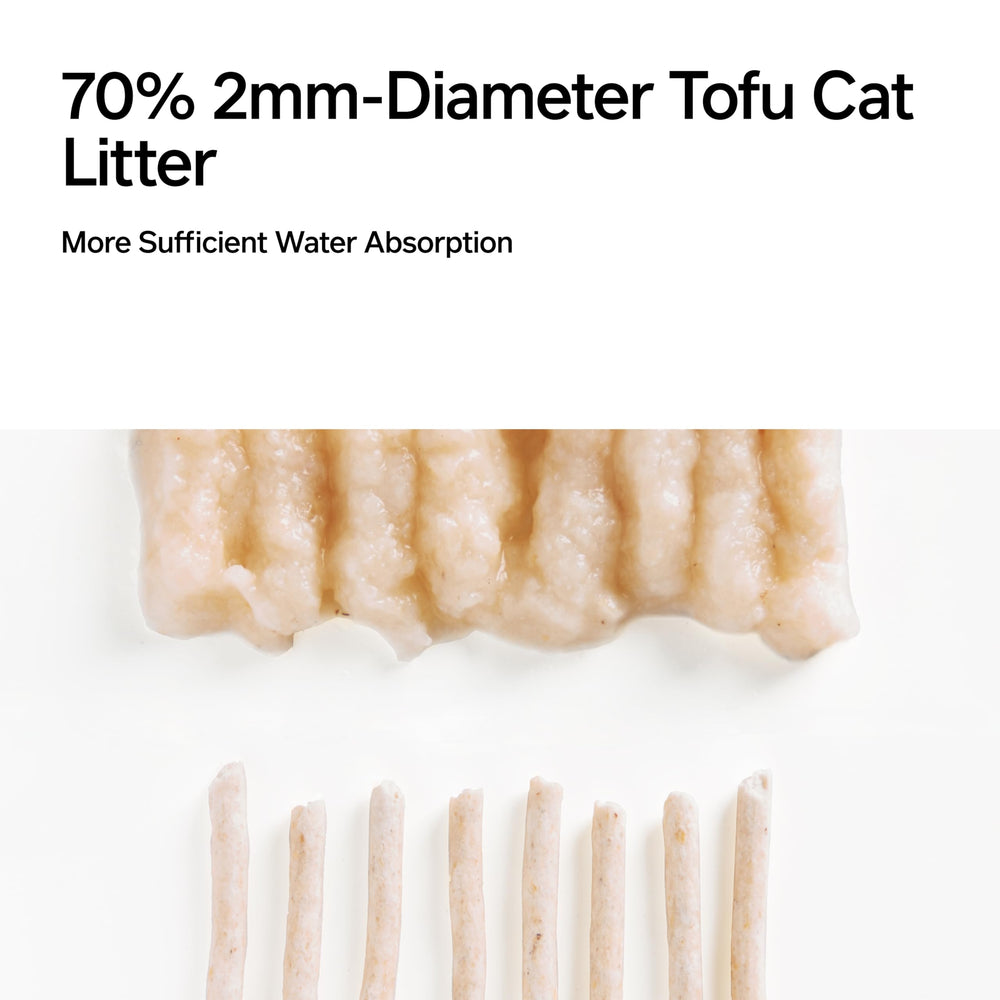 Pidan Litiere Tofu pour Chat sans poussiere.