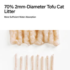 Pidan Litiere Tofu pour Chat sans poussiere.