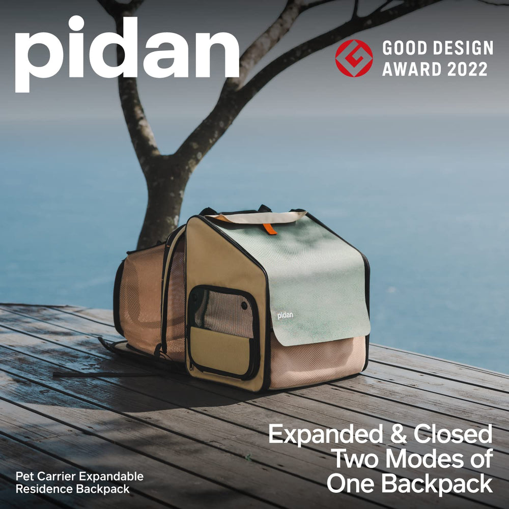 pidan sac dos chat extensible intérieur double pour plus de confort