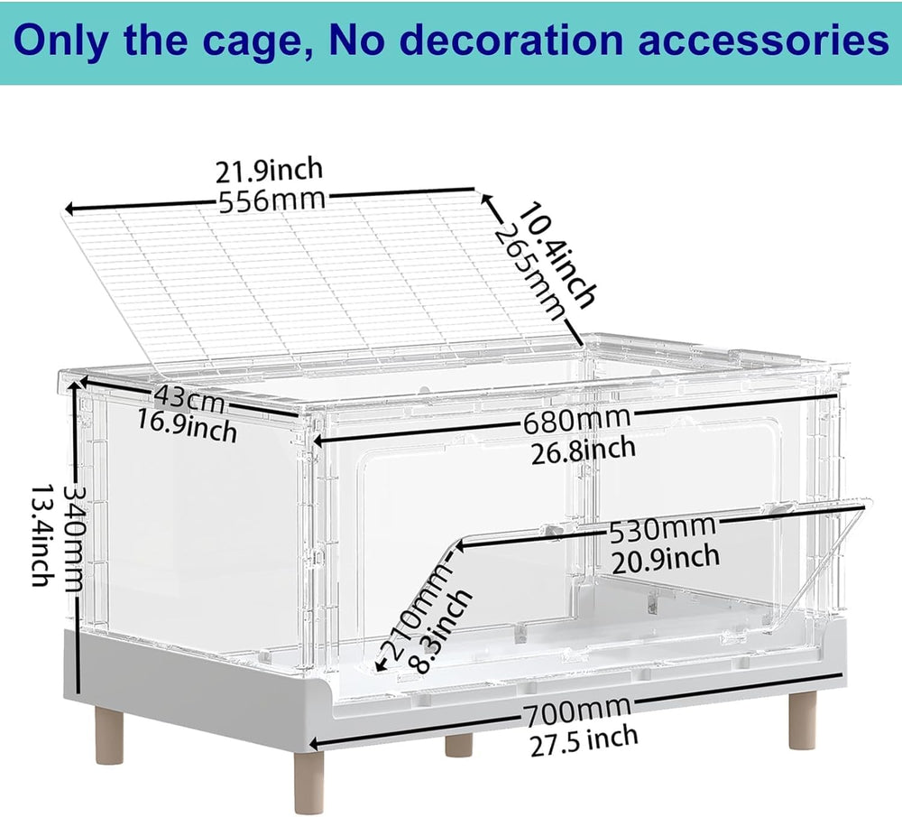 Cage PIDINUK structure stable et anti-fuite pour sécurité