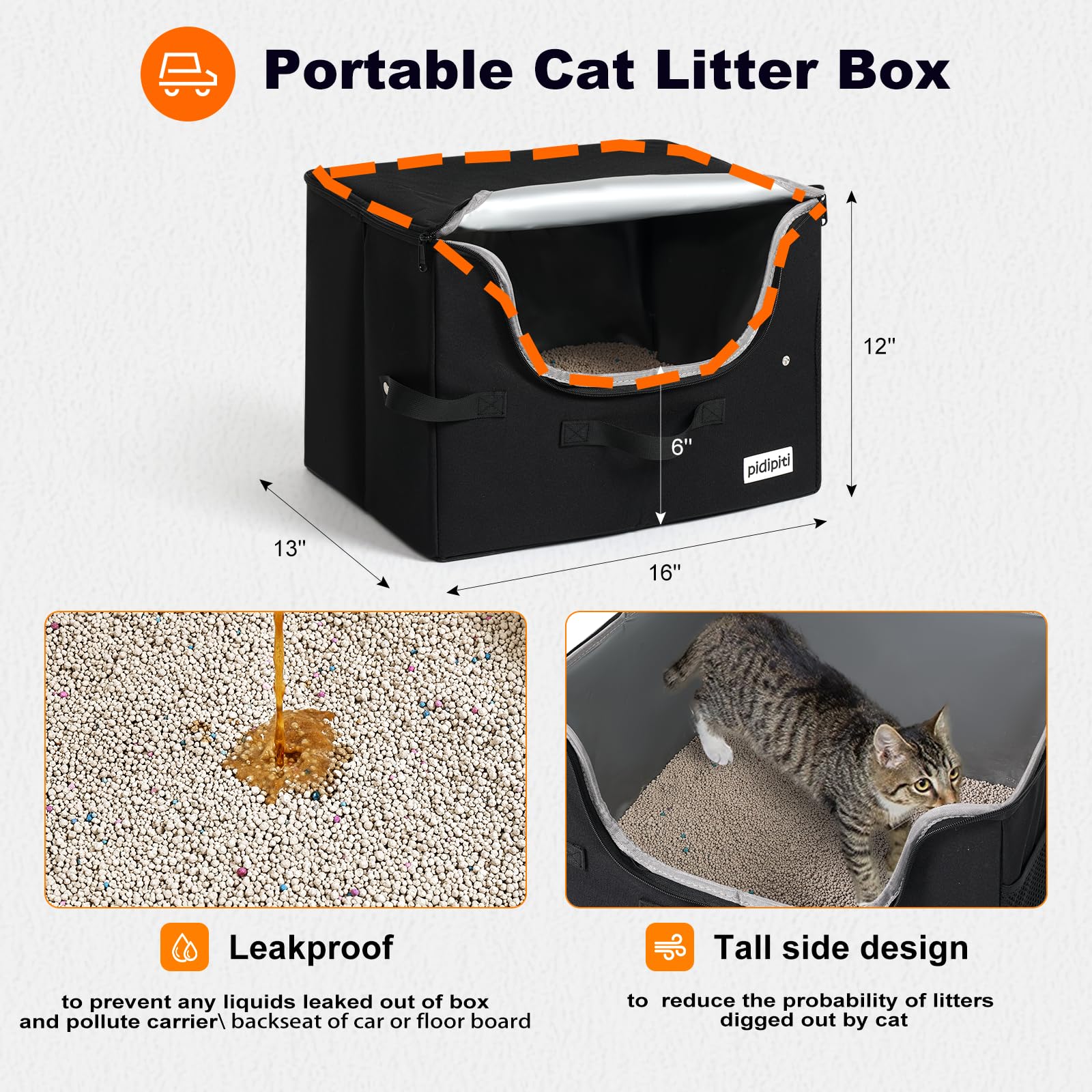 Pidipiti soutien-base-rigide, fond stable pour le confort du chat