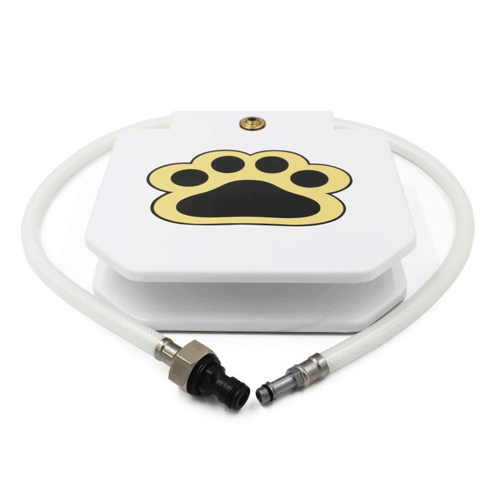 PIEPEA valve en laiton pour eau extérieure, pratique pour hydrater votre chien dehors.