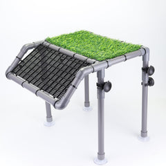 PIESOYRI Plateforme tortue extragrande, espace sec confortable pour bronzer.