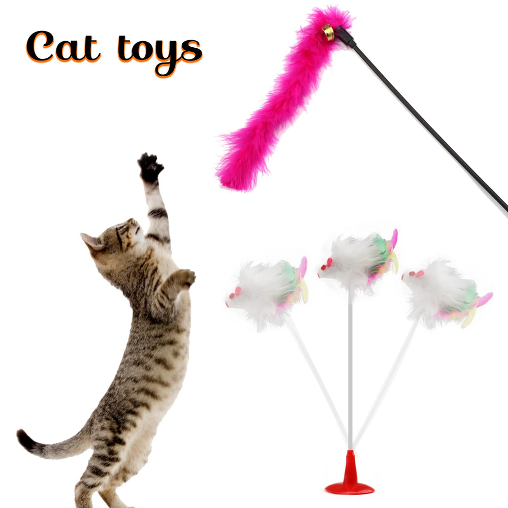 PietyPet jouet plume pour chat favorise amusement et exercice