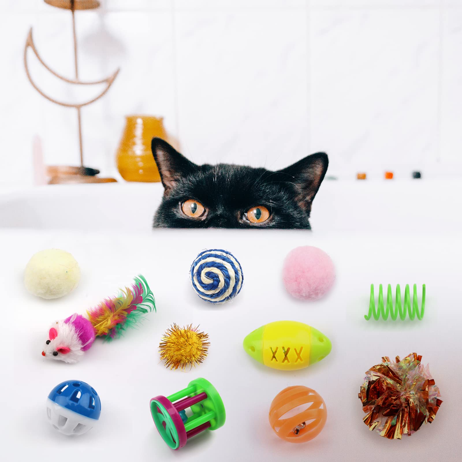 PietyPet teaser souris, jeu rapide pour petits chats et chatons