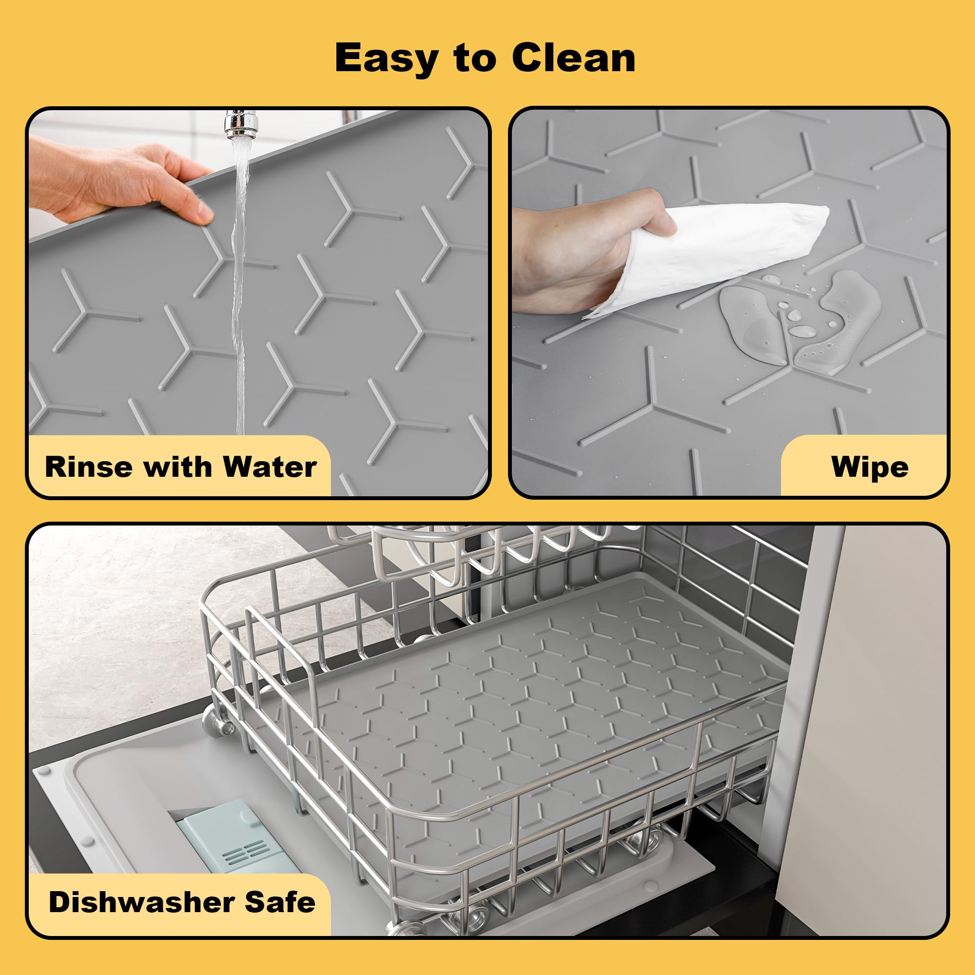 Pieviev tapis-compatible-gamelles-elevees convient à divers appareils.