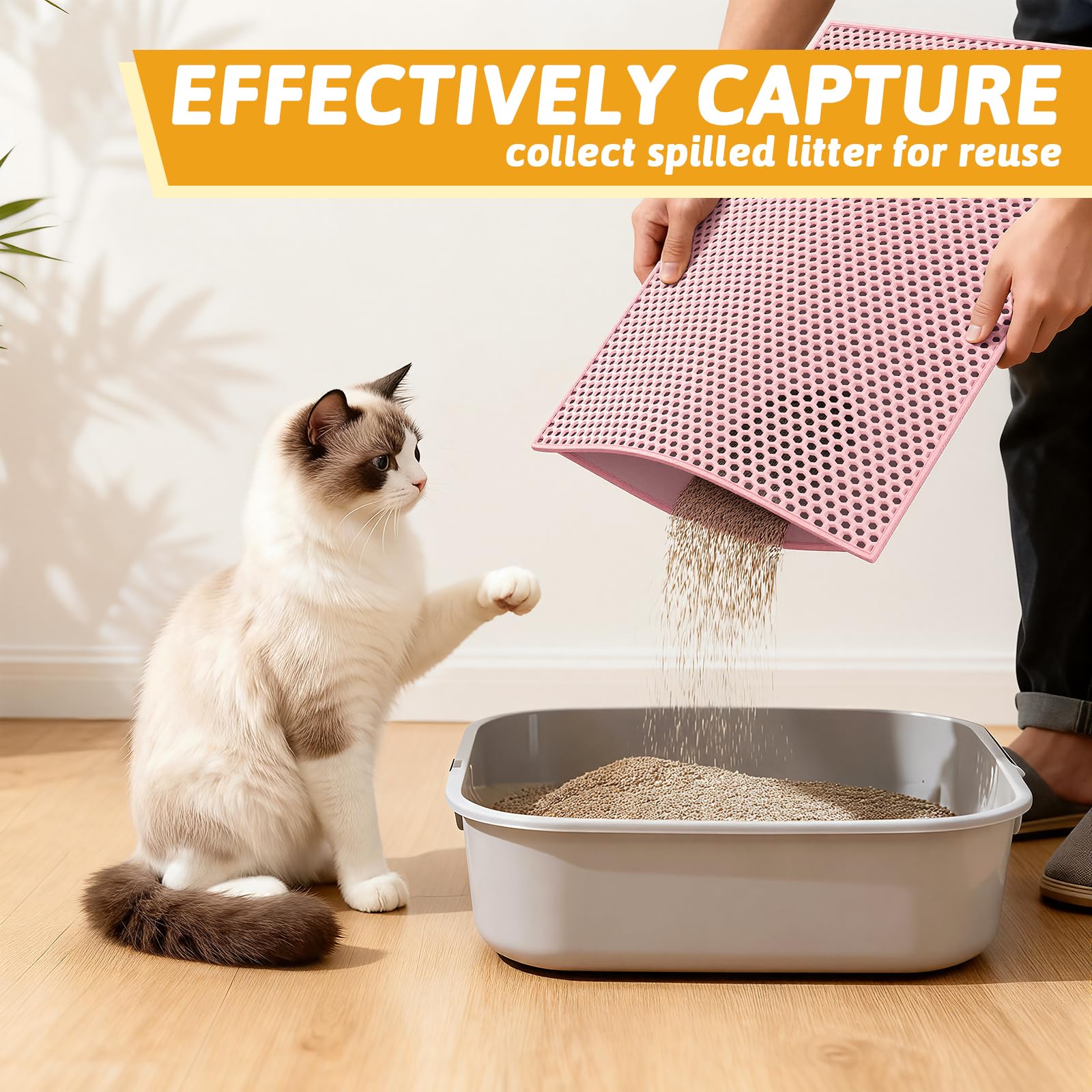 Pieviev Douceur pour les pattes, tapis confortable pour vos chats.