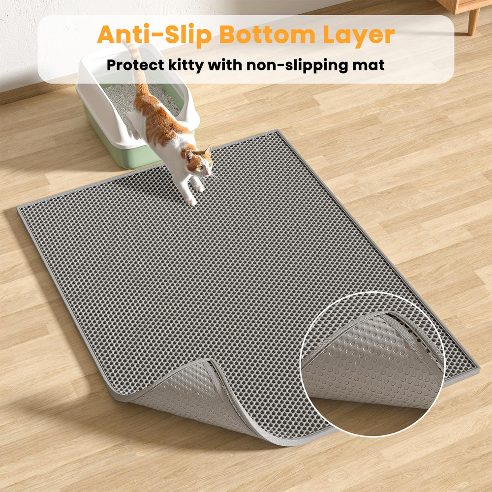 Pieviev tapis-litière lavable nettoyage rapide et sans effort.