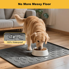 Pieviev tapis nettoyage rapide en silicone, rinçage et seche rapide.