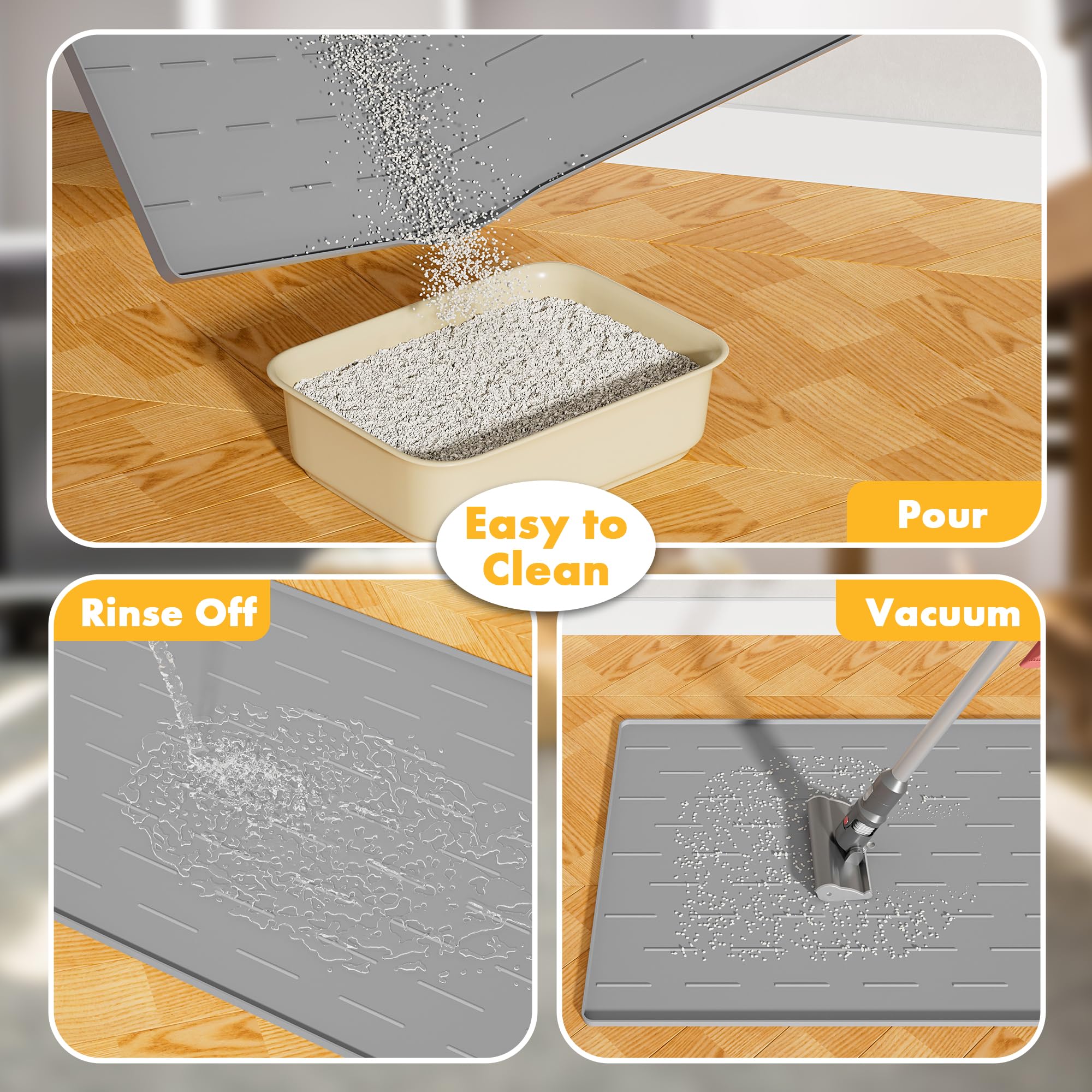 Tapis Pieviev utilisations multiples, sous boîte et sous bols