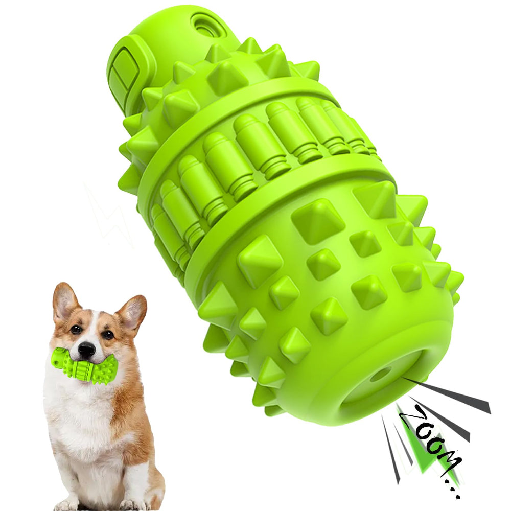 PIFFZEDO jouet caoutchouc naturel pour chiens, idéal pour mastiquer en douceur.