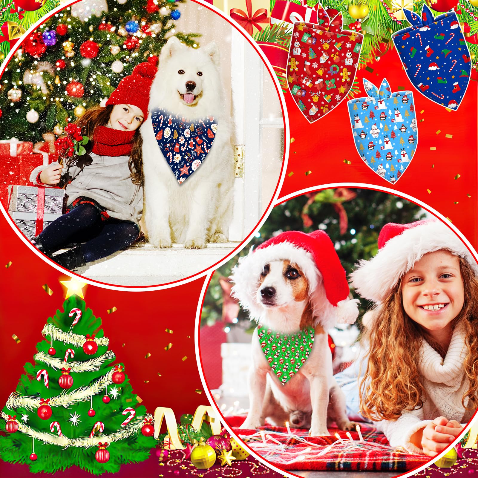 Bandanas Piklodo parfaits pour photos et souvenirs en famille