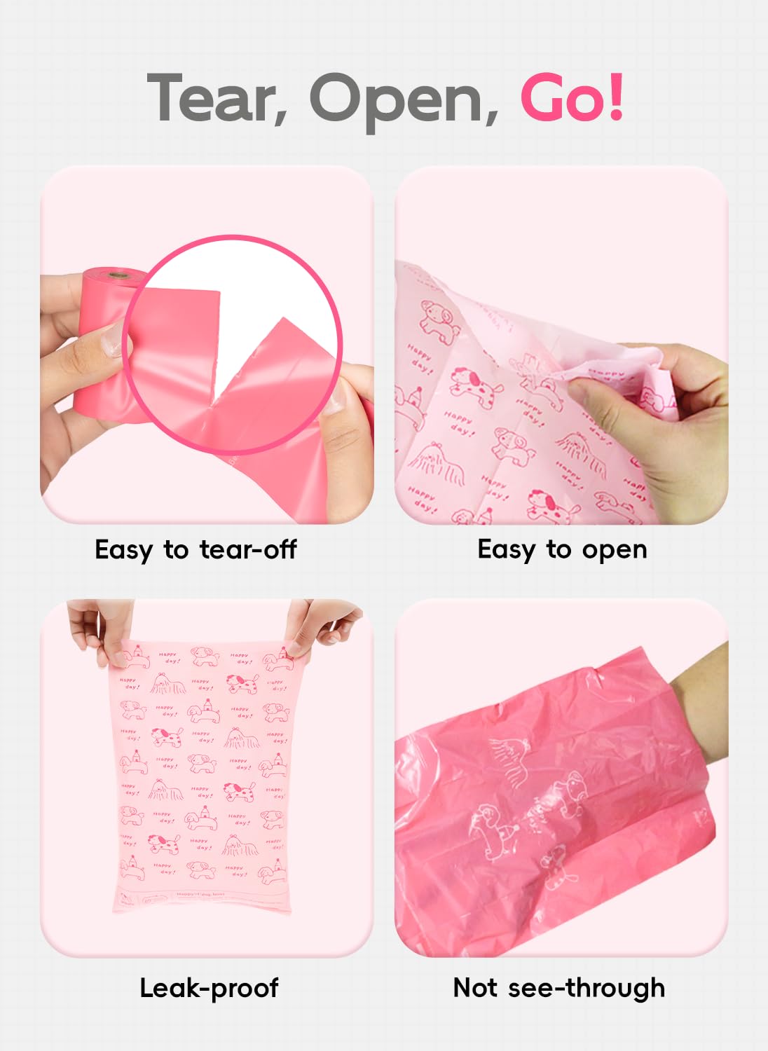 Format standard 9x13 pouces rose, adapté à la plupart des distributeurs.