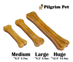 Pilgrim Pet os digestibles sans expansion sécurité et digestion favorisées