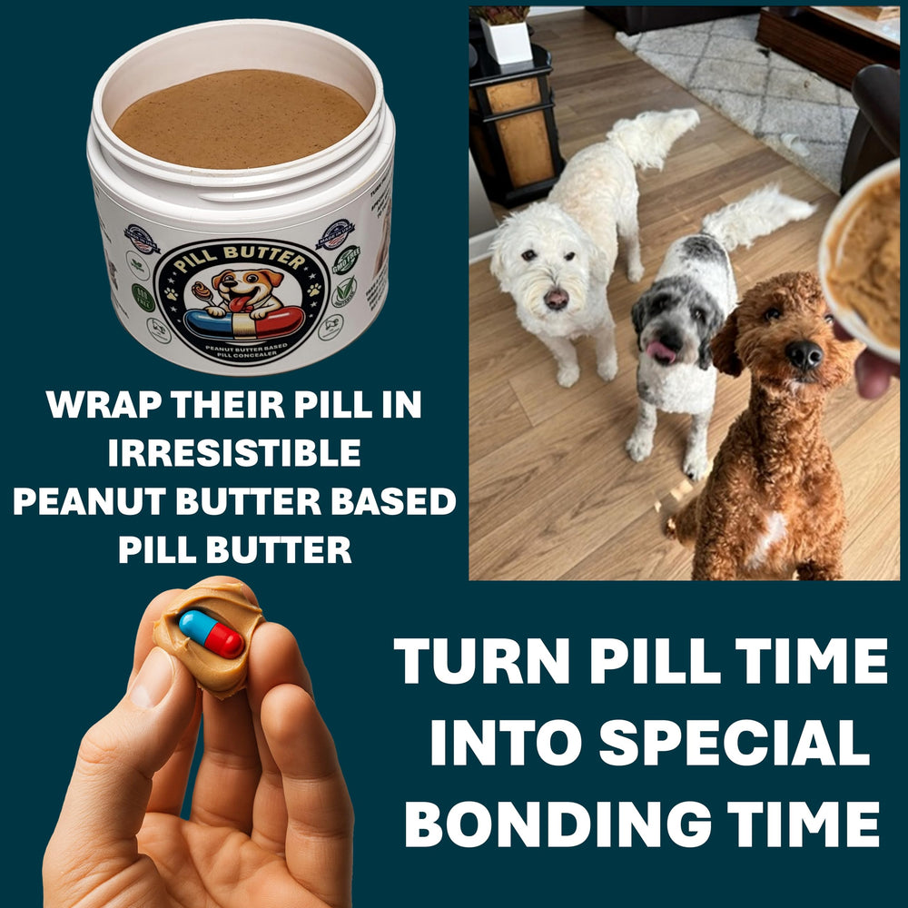 Pill Butter - ingrédients humains, sans OGM ni gluten, option sûre et transparente.