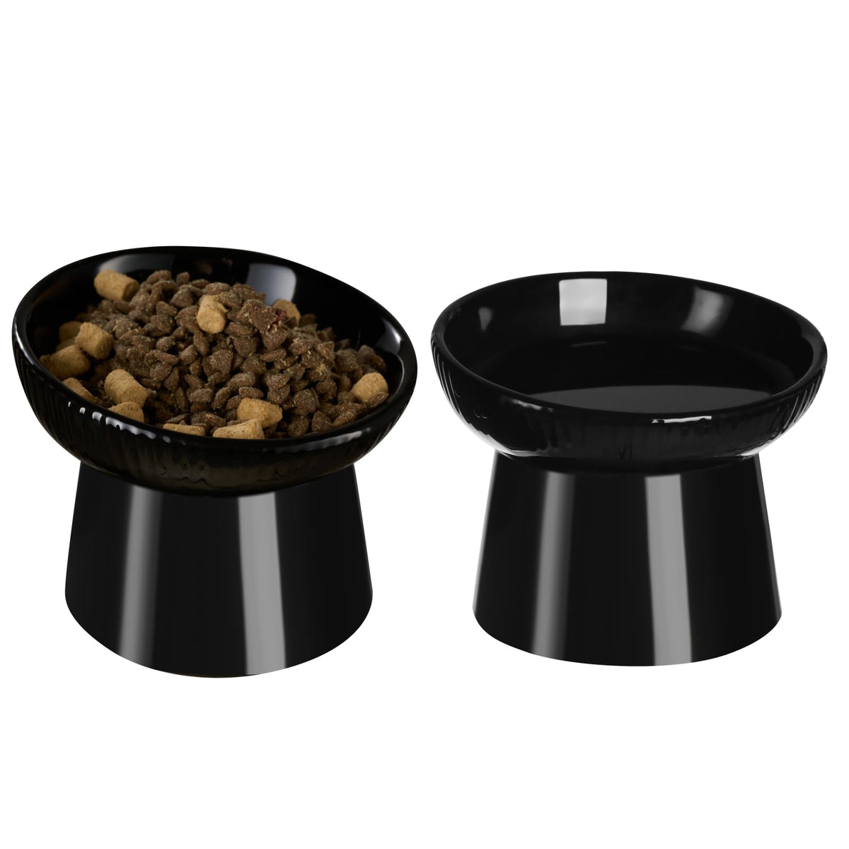 Bol Pin Forest chat surélevé avec inclinaton 15°, posture confortable.
