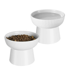 Pin Forest bol chat eleve ceramique: posture confortable lors des repas.
